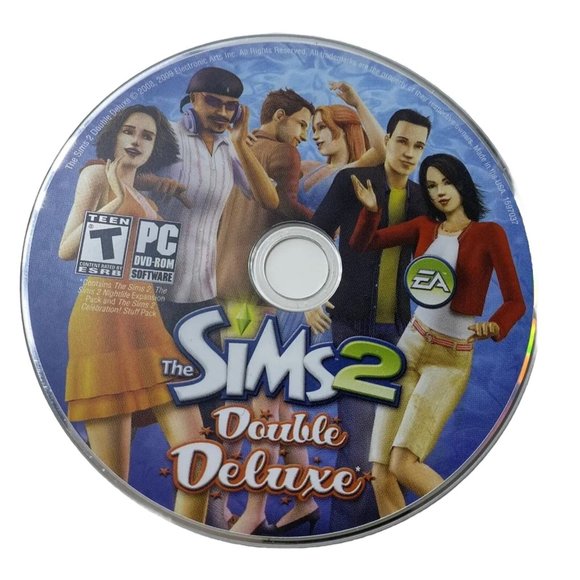 PC Sims 2: Double Deluxe Disc Only - Picture 1 of 3